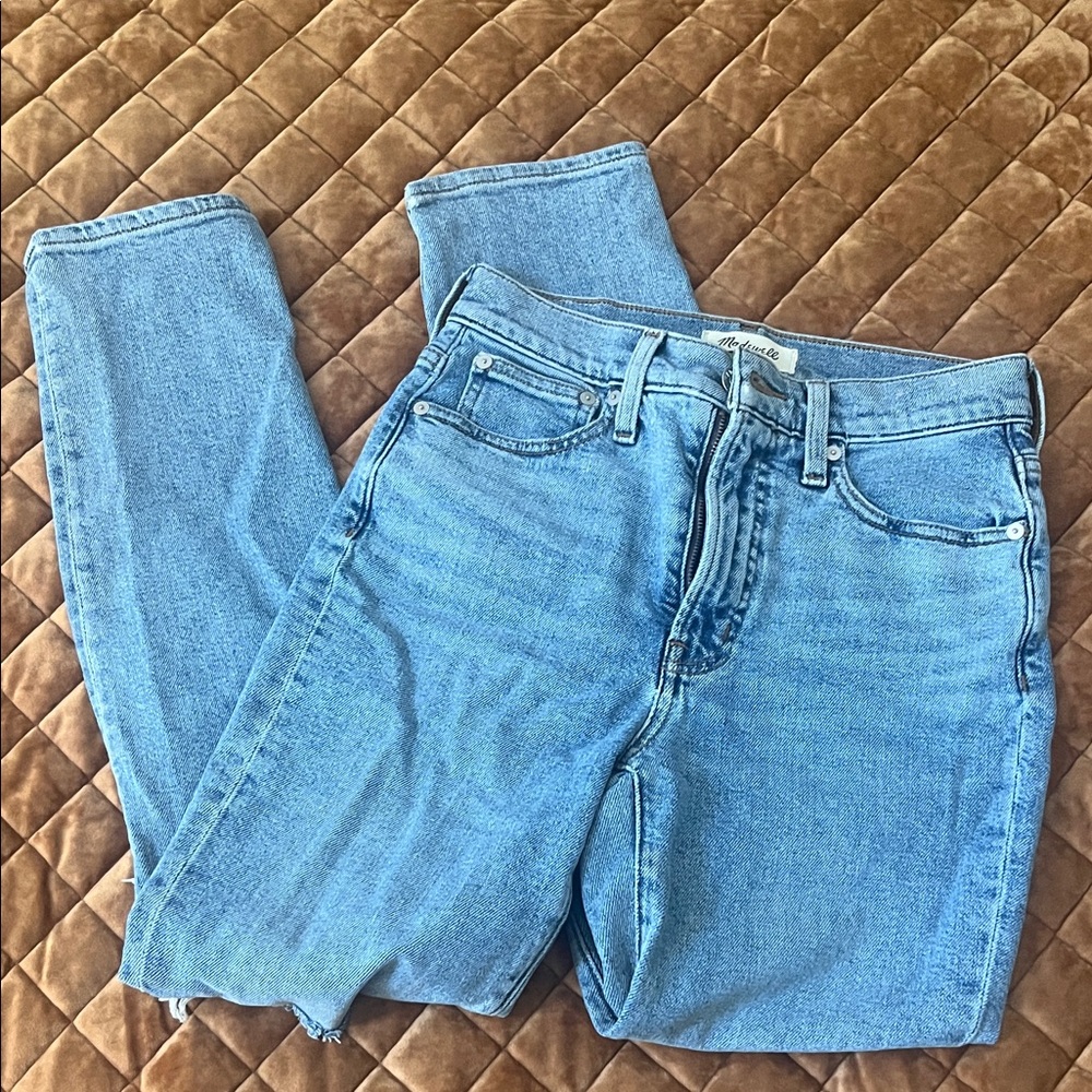 Madewell Light Blue Straight Leg Jeans